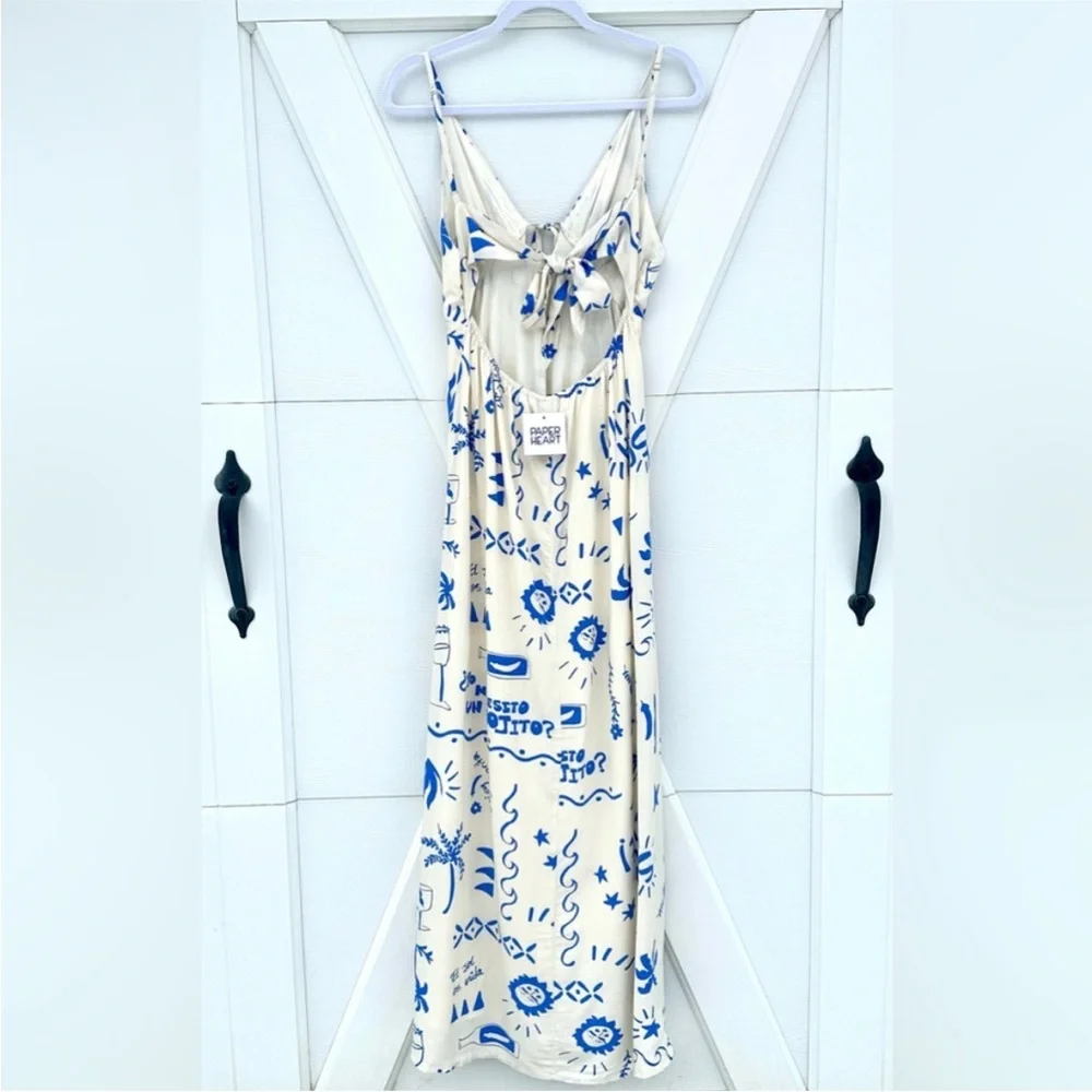 NWT Paper Heart Anthropologie - Day Drinks Maxi Dress - Picture 2 of 2